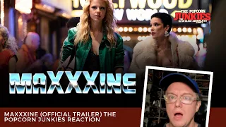 MaXXXine (Official Trailer) The Popcorn Junkies Reaction