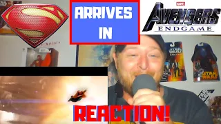 SUPERMAN Arrives In Avengers ENDGAME REACTION! Fan Edit!