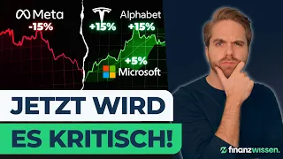 Kritische Situation: Droht ein Crash? - Stagflation-Sorgen, Bitcoin unter Beschuss & Quartalszahlen