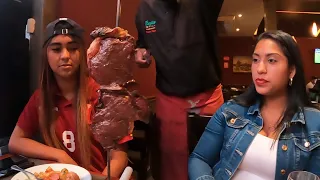 VENEZUELAN GIRLS first time Unlimited all YOU CAN EAT Brazil Steakhouse