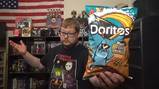 Tank Tries Doritos Baja Fiery Mango Flavoered