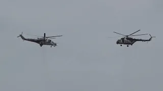 Mi-24P & Mi-171Sh Hip Czech Air Force RIAT 2022 Sunday