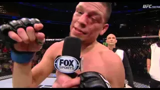 Nate Diaz challenge Conor McGregor (uncensored)