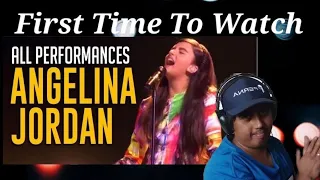 First Time to watch Angelina Jordan- ALL Performances on America's Got Talent Champions