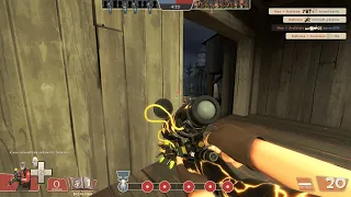 Team Fortress 2 Sniper Gameplay (Scream Fortress)