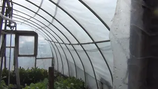 How to insulate greenhouse film