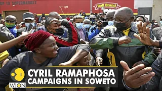 ANC President Cyril Ramaphosa is on the campaign trail in Soweto | Latest English News | World News