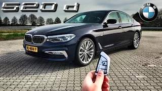 BMW 5 Series 2017 REVIEW G30 520d POV TEST DRIVE by AutoTopNL