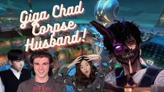 Corpse Husband is a Giga Chad with Chamber ft. Pokimane's Raze ACE with Foolish Shou & Joshseki