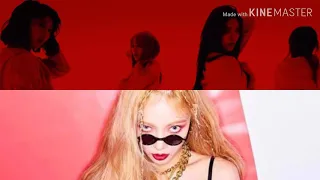 HYUNA & EXID - DDD X LIP AND HIP (Short Mashup)