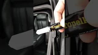 How to fix Audi A6 C7 panaroma roof leaking? Homemade solution