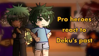 Pro heroes react to Deku's past/Middle School Deku + BakuDeku/Wonderduo!!//​⁠@indiferenciada