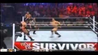WWE Survivor Series 2012 Team Foley vs Team Ziggler - Highlights