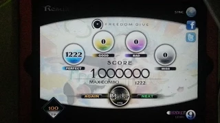 【CYTUS】FREEDOM DIVE - HARD - MILLION MASTER - TP100 (全国第二达成!!)