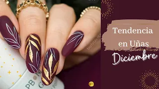 Tendencia en Uñas Diciembre 💅🏼 Trendy Nails December  Uñas Navideñas 2021/ 2022