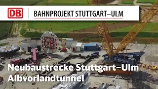 Albvorlandtunnel: Zusammenbau der Tunnelvortriebsmaschinen