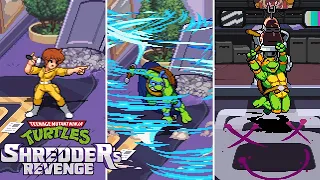 TMNT: Shredder's Revenge -  All Supers/ Taunts / Victory Poses / Etc