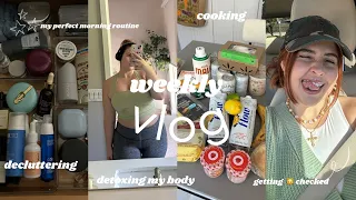 weekly VLOG: getting MISS GURL checked out, my perfect morning routine, monthly reset & more