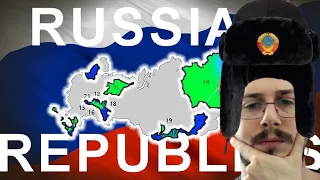 RUSSIAN REPUBLICS Explained (Geography Now!) REACTION