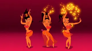 [1080P] Aladdin - Friend Like Me Belly Dancers