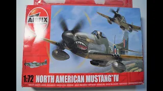 Airfix 1/72 North American Mustang IV Duxford series Part One