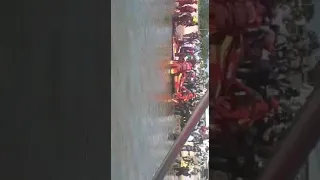 Bolsonaro e o Gov de Goiás Ronaldo Caiado andando de Jetski