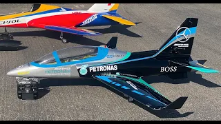 Pilot RC Viper 1.8M Enjet 80 Turbine Preview and Review Mercedes AMG Scheme