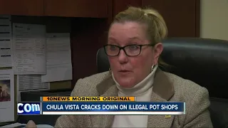 Chula Vista cracks down on illegal pot shops