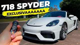 EXCLUSIVA PORSCHE 718 SPYDER 2021