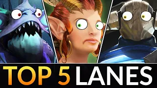 Top 5 SUPER BROKEN HERO COMBOS - How to DESTROY LANE Every Time - Dota 2 Pro Guide