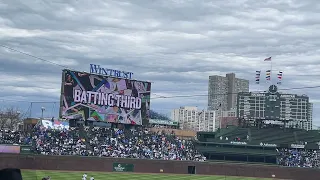 Chicago Cubs Starting Lineup vs Los Angeles Dodgers April 7 2024