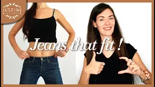 How to find the perfect jeans for your body type | Basic wardrobe | Justine Leconte