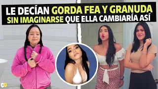 Le decían gorda fea y granuda sin imaginarse que ella cambiaría así.