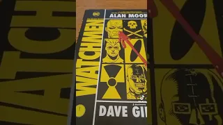 "Watchman- DC Deluxe Edition." Alan Moore, Dave Gibbons. #watchmen #DC #dccomics #alanmoore
