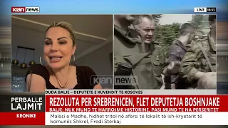 Miratimi i rezolutës së Srebrenicës, deputetja boshnjake: Për ne është momentum!