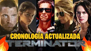 CRONOLOGÍA UNIVERSO TERMINATOR | ¿Cómo ver las PELÍCULAS del TERMINATOR? 🤯🔥 (ORDEN CORRECTO)