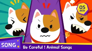 Be Careful with a Pup - Tail my Tail - Bumble Bee - The forest King | 5 mins | Animal Kids song