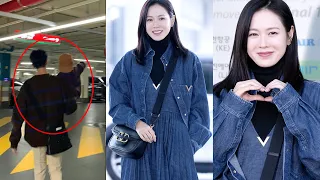 FULL VIDEO OF SON YE JIN @INCHEON AIRPORT TO NEW YORK I HYUN BIN PROMISE TO TAKE GOODCARE OF ALKONG