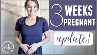 3 WEEKS PREGNANT | How I knew I was pregnant before BFP!