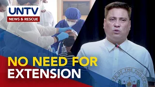 Sen. Zubiri supports PBBM's non-extension of state of calamity due to COVID