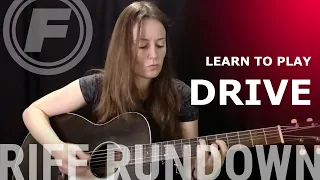 Learn to play "Drive" Acoustic by Incubus