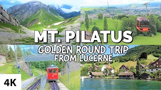 🇨🇭 A Day in Lucerne / Visit Mount Pilatus / Switzerland