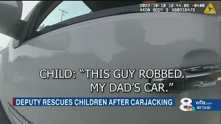 ‘That’s not my dad’: Hillsborough deputy rescues 2 children kidnapped in carjacking
