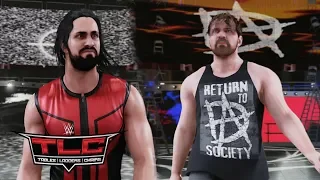 TLC 2018 - Seth Rollins Vs Dean Ambrose For The IC Title - WWE 2K19