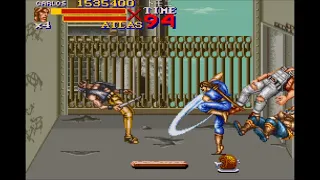 Final Fight 2 com legendas 〔Carlos, 1cc Expert〕