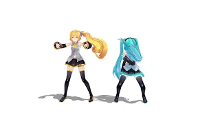 [MMD] Miku Neru Rather Be Motion DL