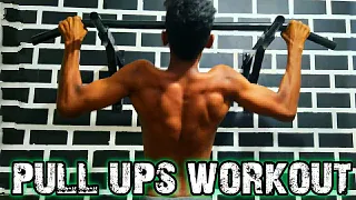 Pull ups workout at home