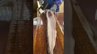 Best Technique How to Fillet Eel @juemcookingofficial #shorts