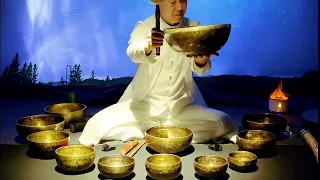 Tibetan Bowl Serenity: Meditation Magic#singingbowl#meditationmusic#soundbathssleep