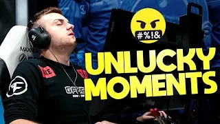 CS:GO - MOST UNLUCKY PRO PLAYER MOMENTS! ft. Ropz, pashaBiceps, Skadoodle &MORE!